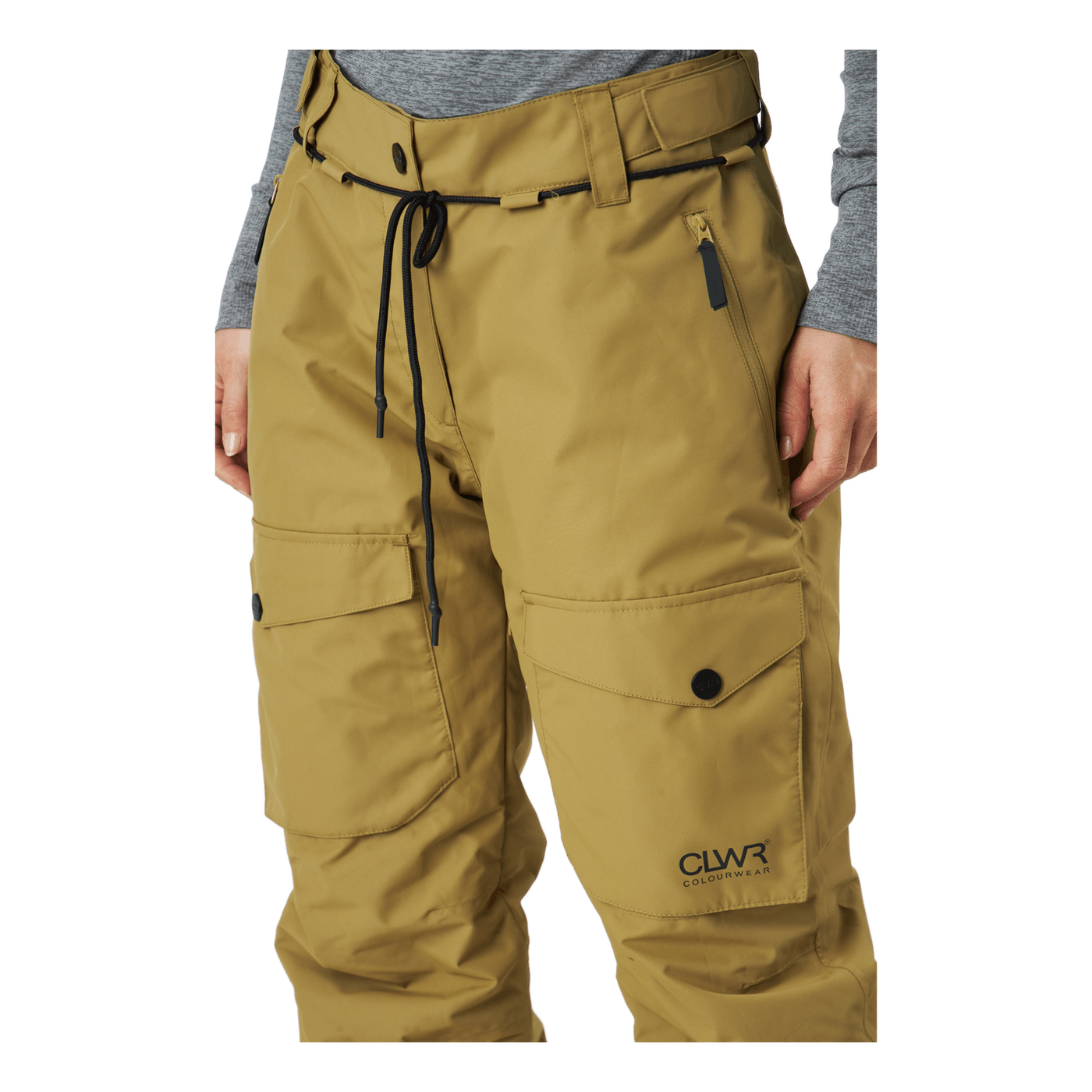 Fine Pants W Light Olive