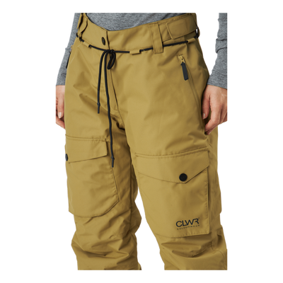 Fine Pants W Light Olive