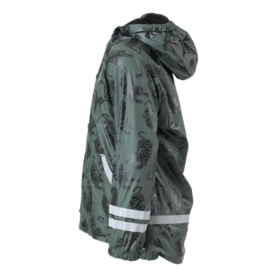 Vattnadal Rain Set Fleece Green