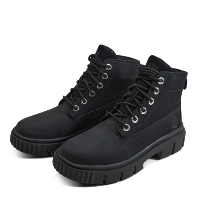 Greyfield Leather Boot Black