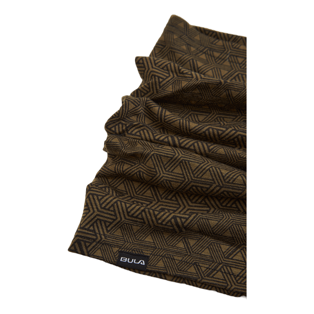Printed Wool Tube Web Moss