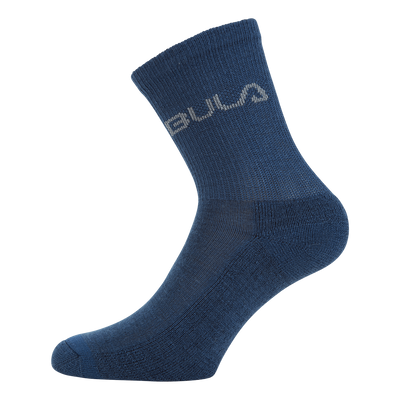 Jr 2pk Wool Sock Web Denim