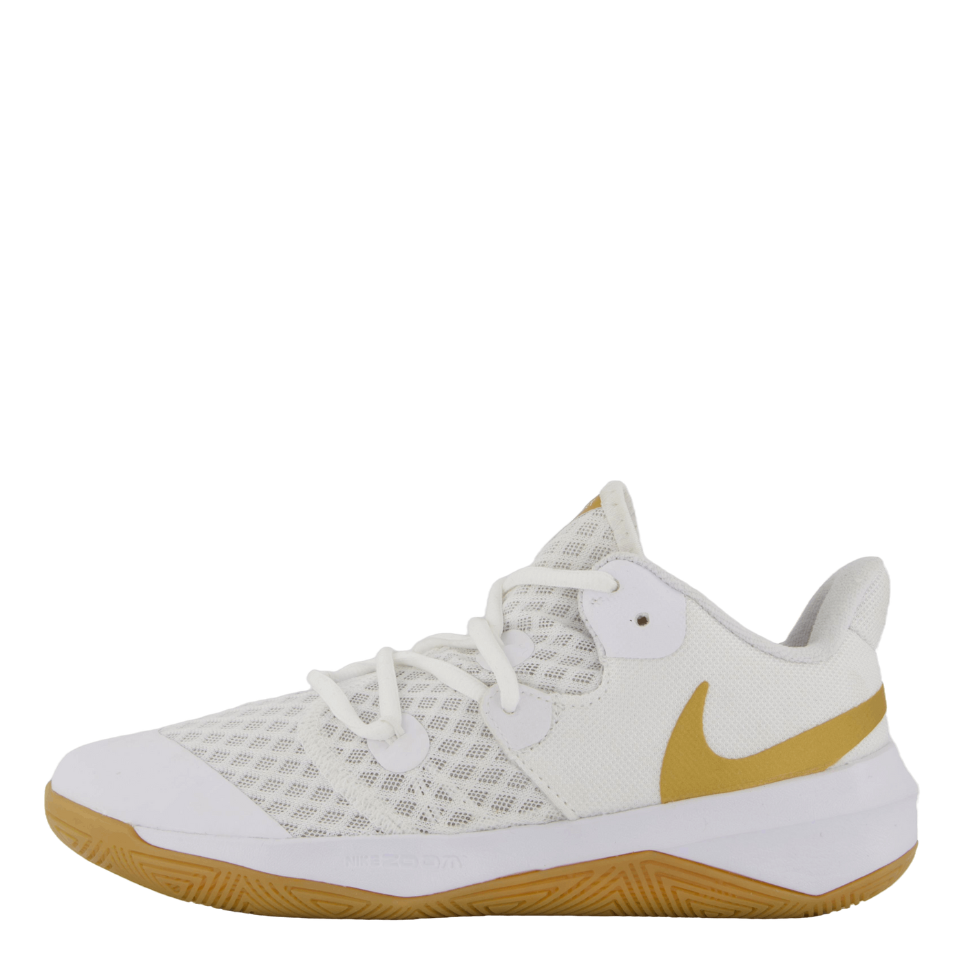 Unisex Hyperspeed Court Indoor White/mtlc Gold