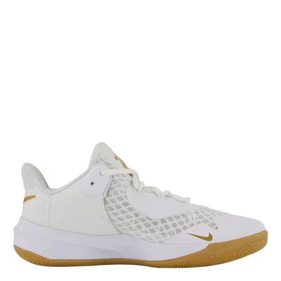 Unisex Hyperspeed Court Indoor White/mtlc Gold