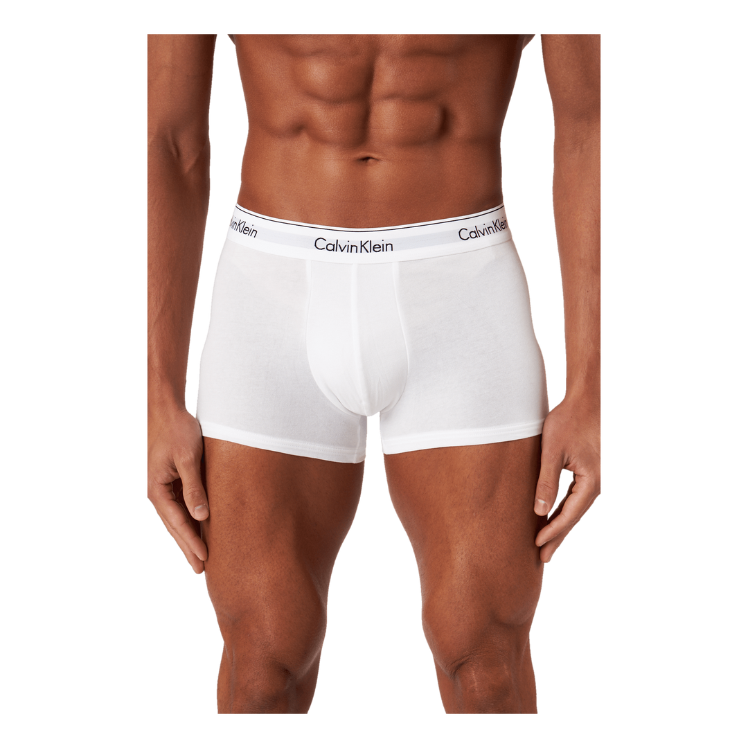 Modern Ctn Stretch Trunk 3Pk White