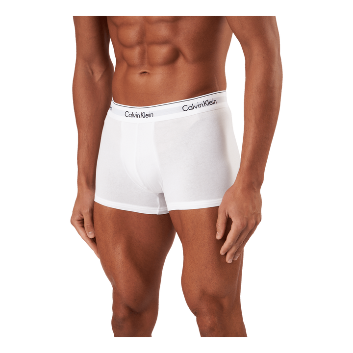 Modern Ctn Stretch Trunk 3Pk White