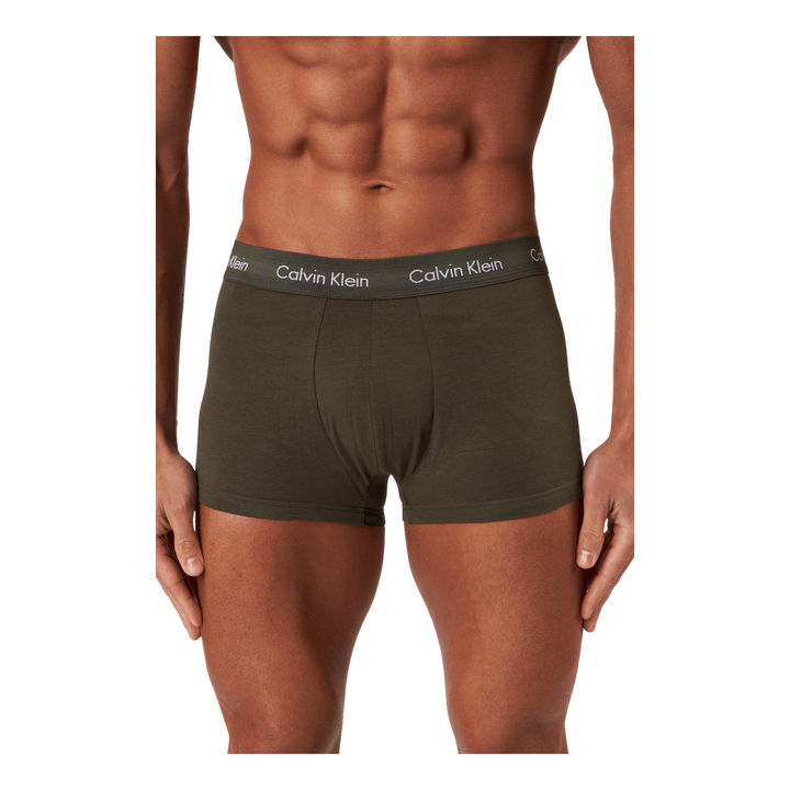 Low Rise Trunk 3pk Sleek Grey/ Tourmaline/ Olive
