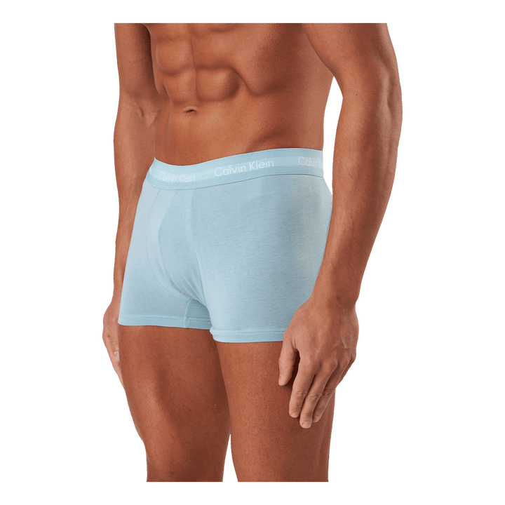 Low Rise Trunk 3pk Sleek Grey/ Tourmaline/ Olive