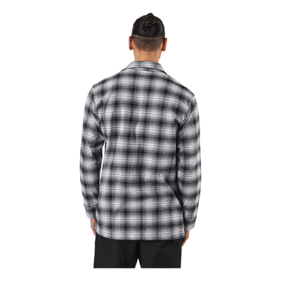 L/s Button Down Ck Shadow Plaid_black