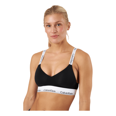 Lght Lined Bralette Black