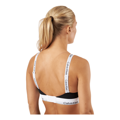Lght Lined Bralette Black