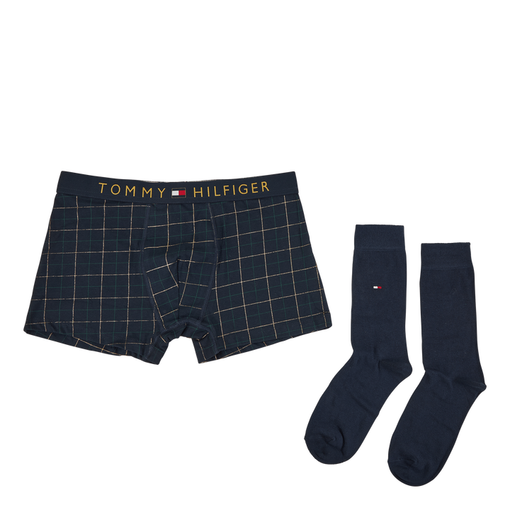 Trunk &amp; Sock Set Window Check/des Sky