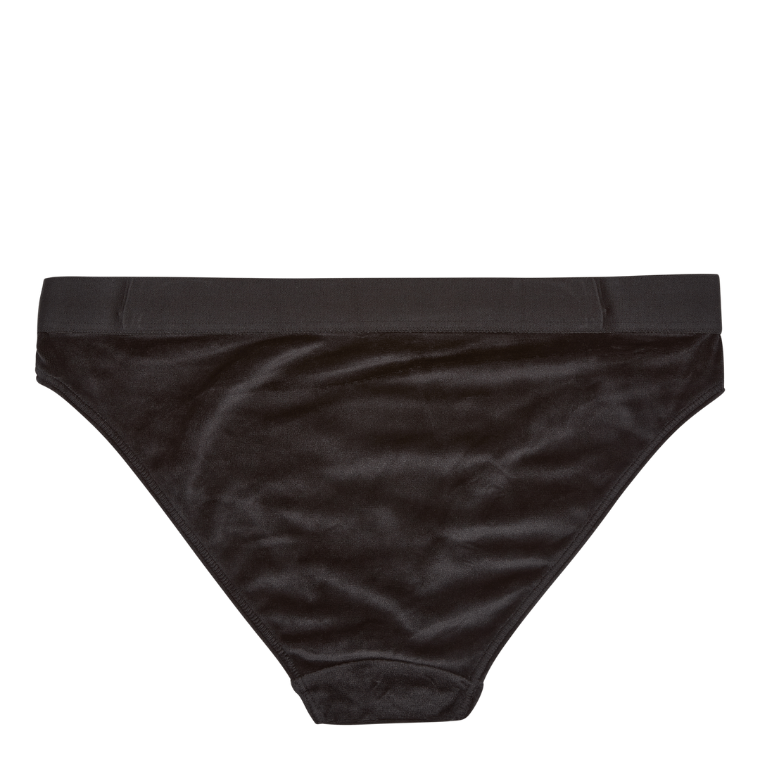 Bikini Velour Black