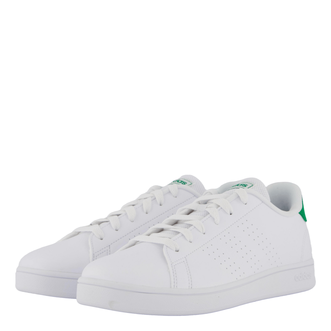 Advantage Lifestyle Court Lace Shoes Cloud White / Green / Core Black