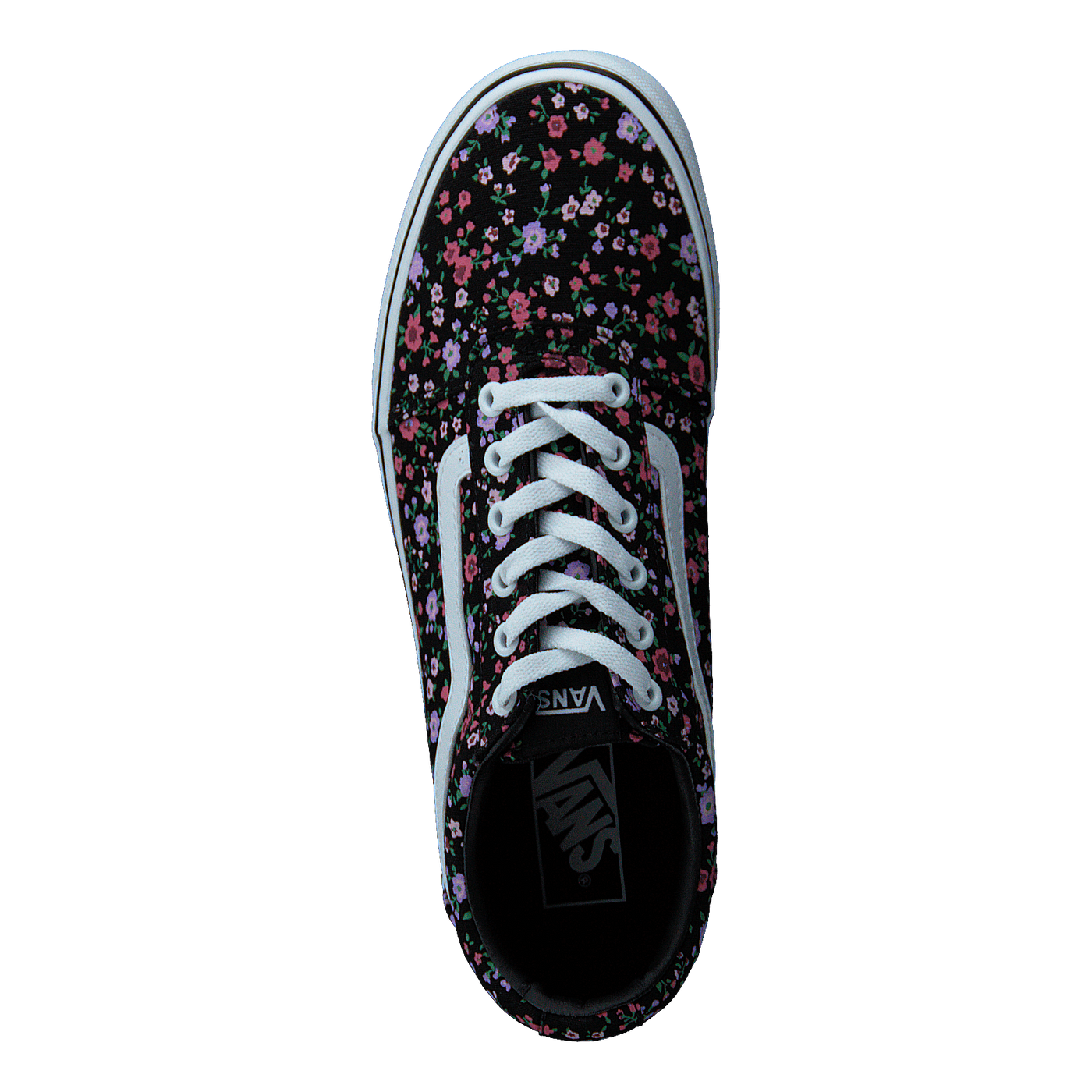 Wm Ward Ditsy Floral Black/white