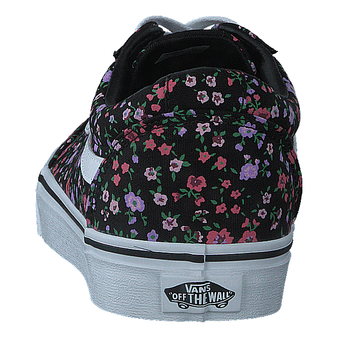 Wm Ward Ditsy Floral Black/white