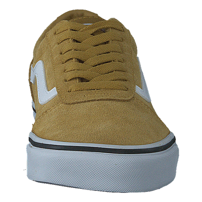 Mn Ward Suede Gold/white