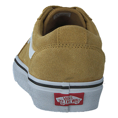 Mn Ward Suede Gold/white