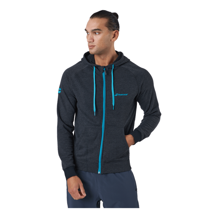 Jacket Exercise Hood Black
