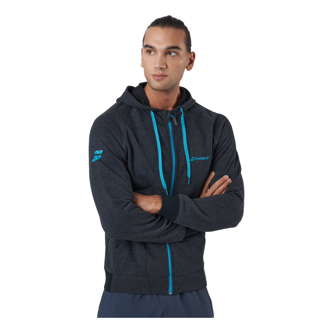 Jacket Exercise Hood Black