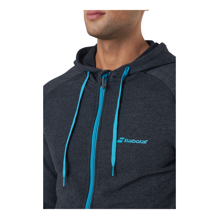 Jacket Exercise Hood Black