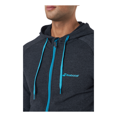 Jacket Exercise Hood Black