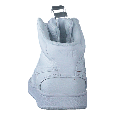 NikeCourt Vision Mid Women's Shoes WHITE/WHITE-WHITE