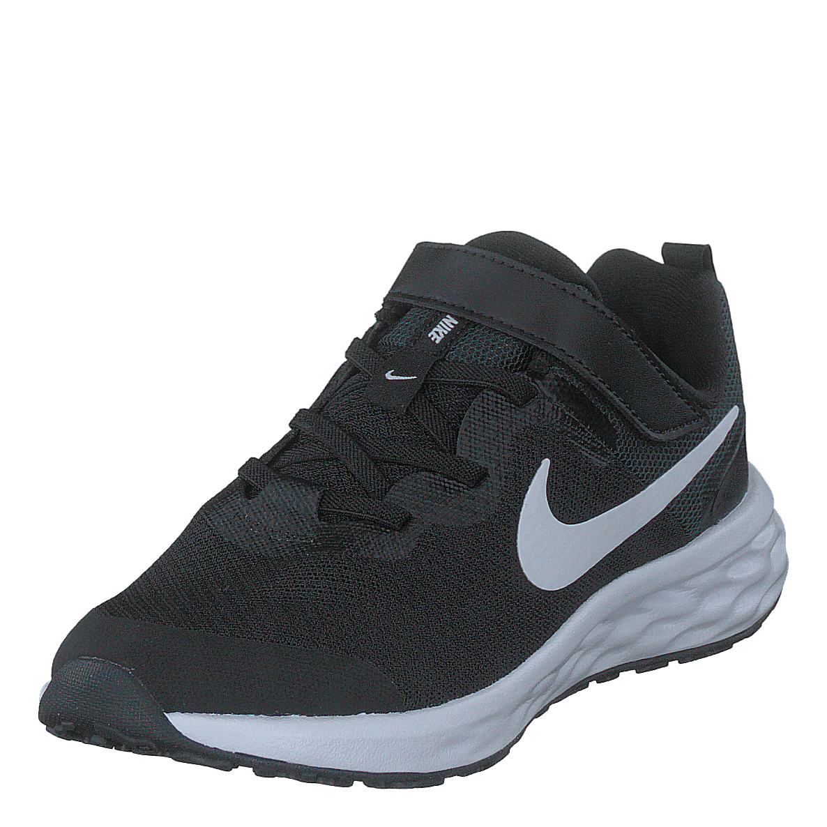 Revolution 6 Little Kids' Shoes BLACK/WHITE-DK SMOKE GREY