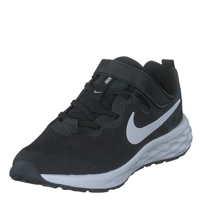 Revolution 6 Little Kids' Shoes BLACK/WHITE-DK SMOKE GREY