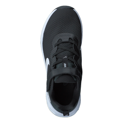 Revolution 6 Little Kids' Shoes BLACK/WHITE-DK SMOKE GREY