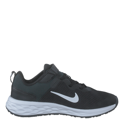 Revolution 6 Little Kids' Shoes BLACK/WHITE-DK SMOKE GREY