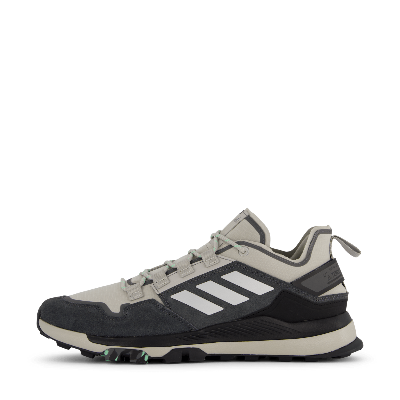 Terrex Hikster Low Hiking Shoes Grey Five / Silver Metallic / Beam Green