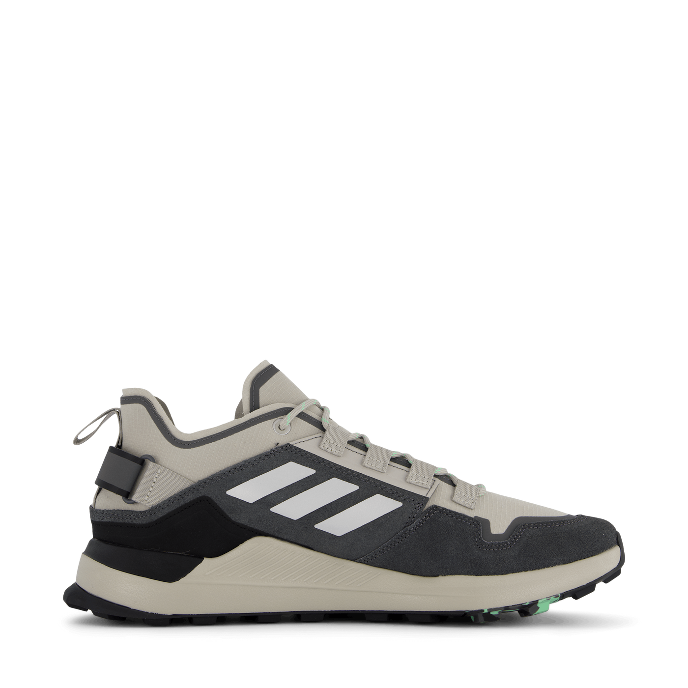 Terrex Hikster Low Hiking Shoes Grey Five / Silver Metallic / Beam Green