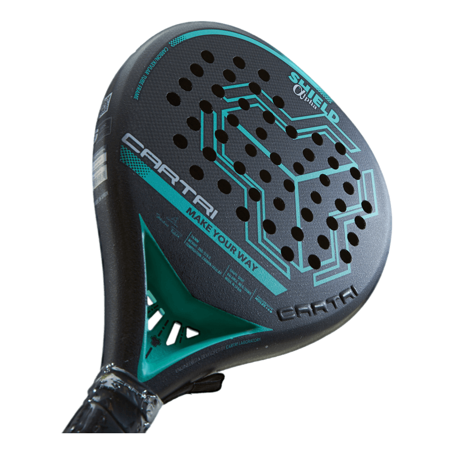 Shield Alpha Black/green