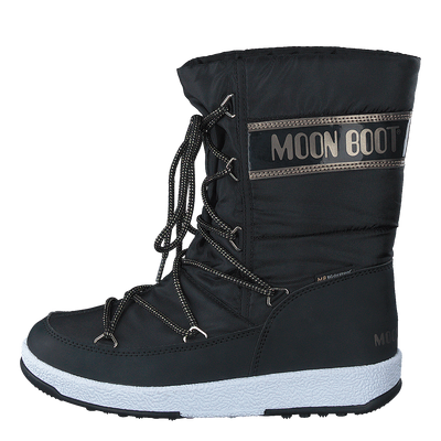 Mb We Quilted Jr Met Wp Black/copper