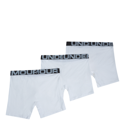 UA Charged Cotton 6in 3 Pack