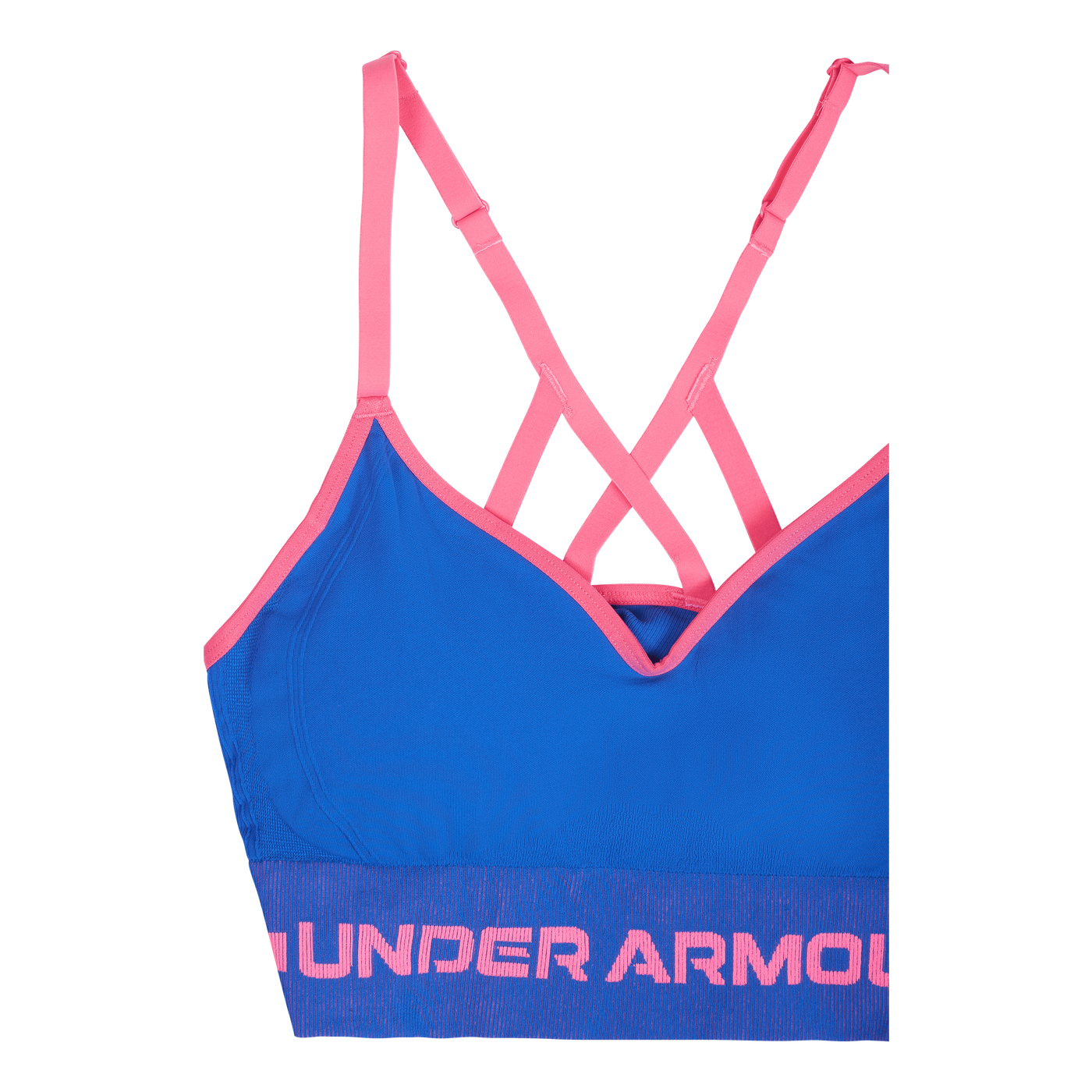 UA SeamlEssential Low Long Bra
