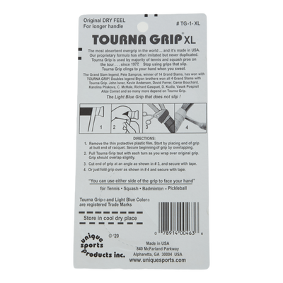 Tourna Tourna Grip Xl 3-pack Blue