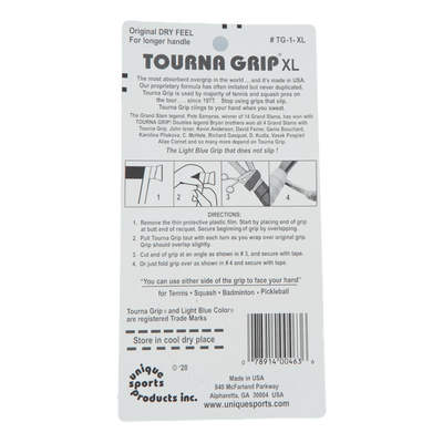 Tourna Tourna Grip Xl 3-pack Blue