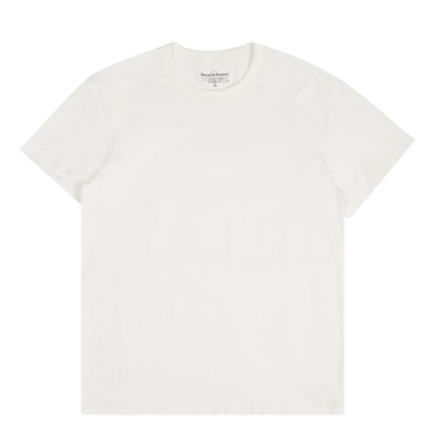 Crew-Neck pima Ivory