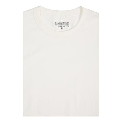 Crew-Neck pima Ivory