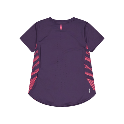Ua Iso-chill Laser Tee Ii Tux Purple