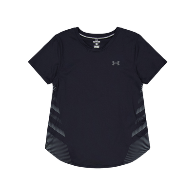 Ua Iso-chill Laser Tee Ii Black