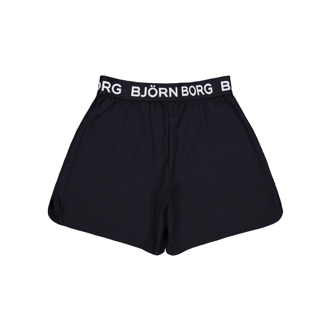 Borg Short Shorts Black Beauty