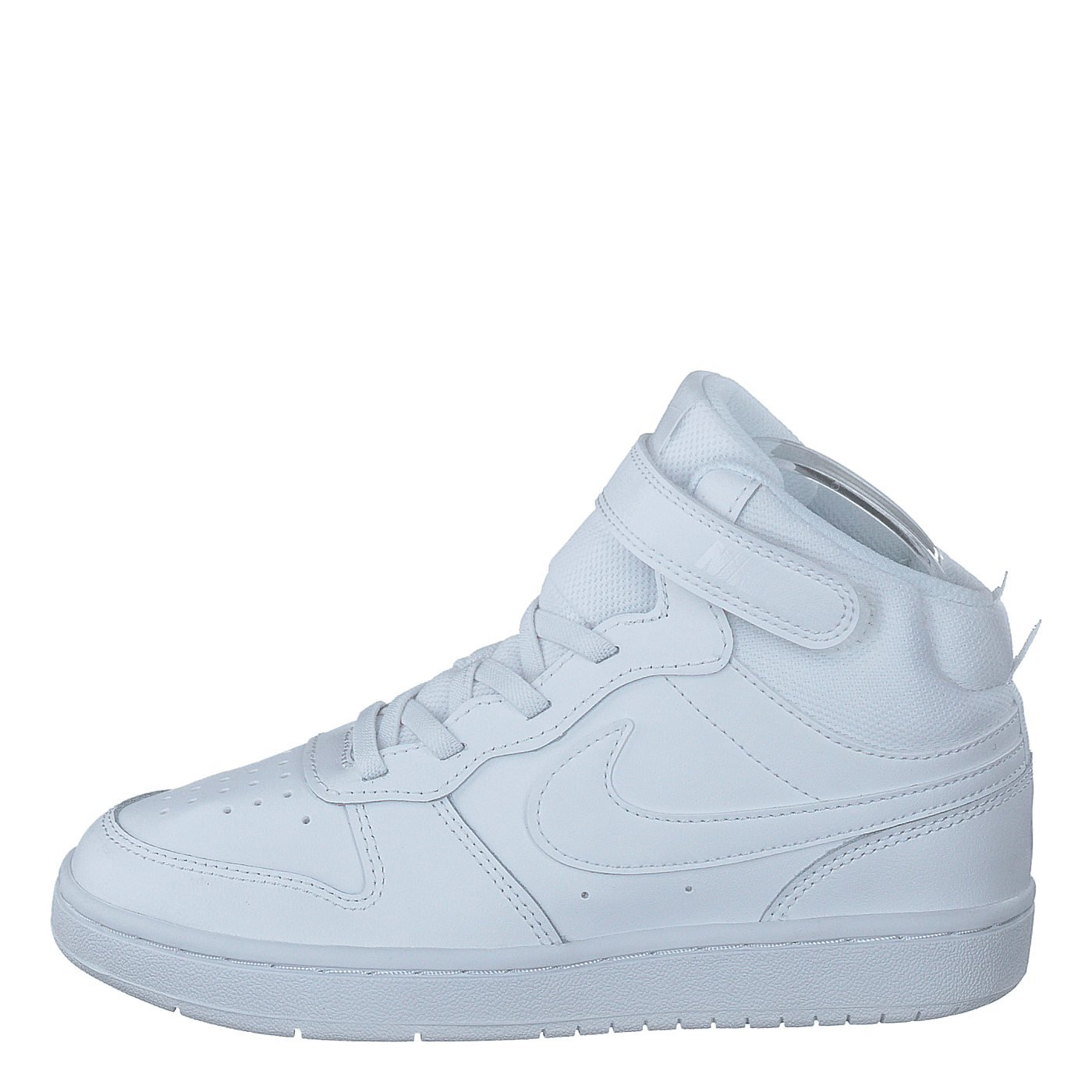 Court Borough Mid 2 Little Kids' Shoes WHITE/WHITE-WHITE