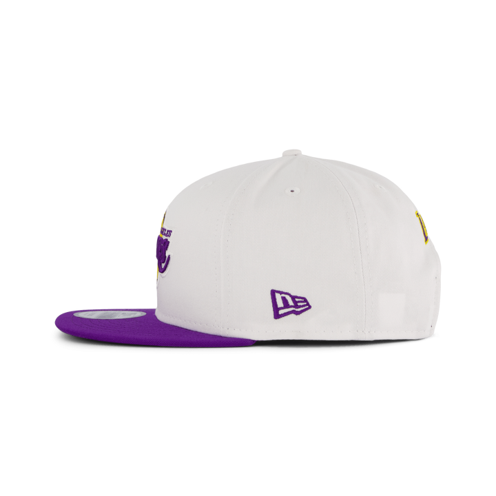 Wht Crown Team 9fifty Lakers Whitrp