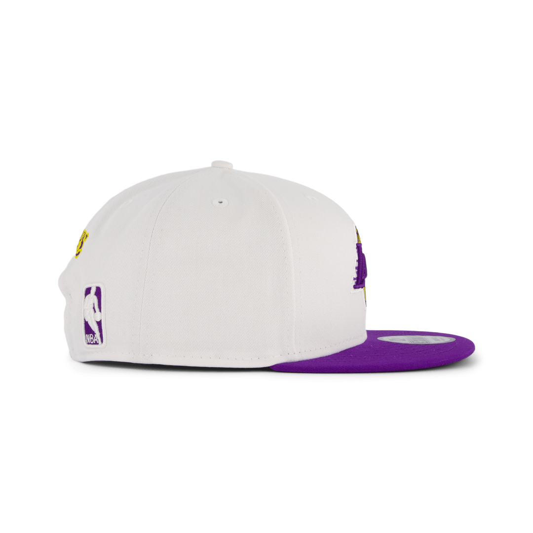 Wht Crown Team 9fifty Lakers Whitrp