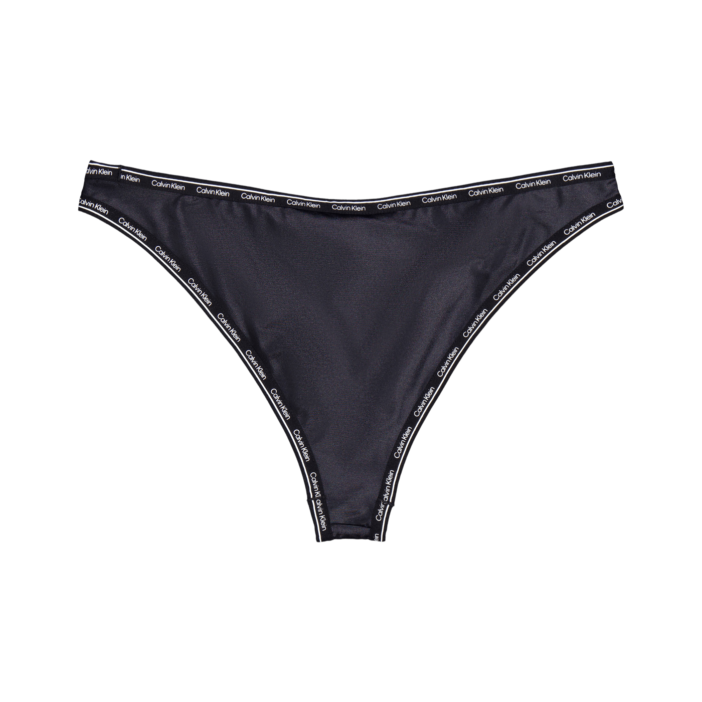 High Leg Cheeky Bikini Black