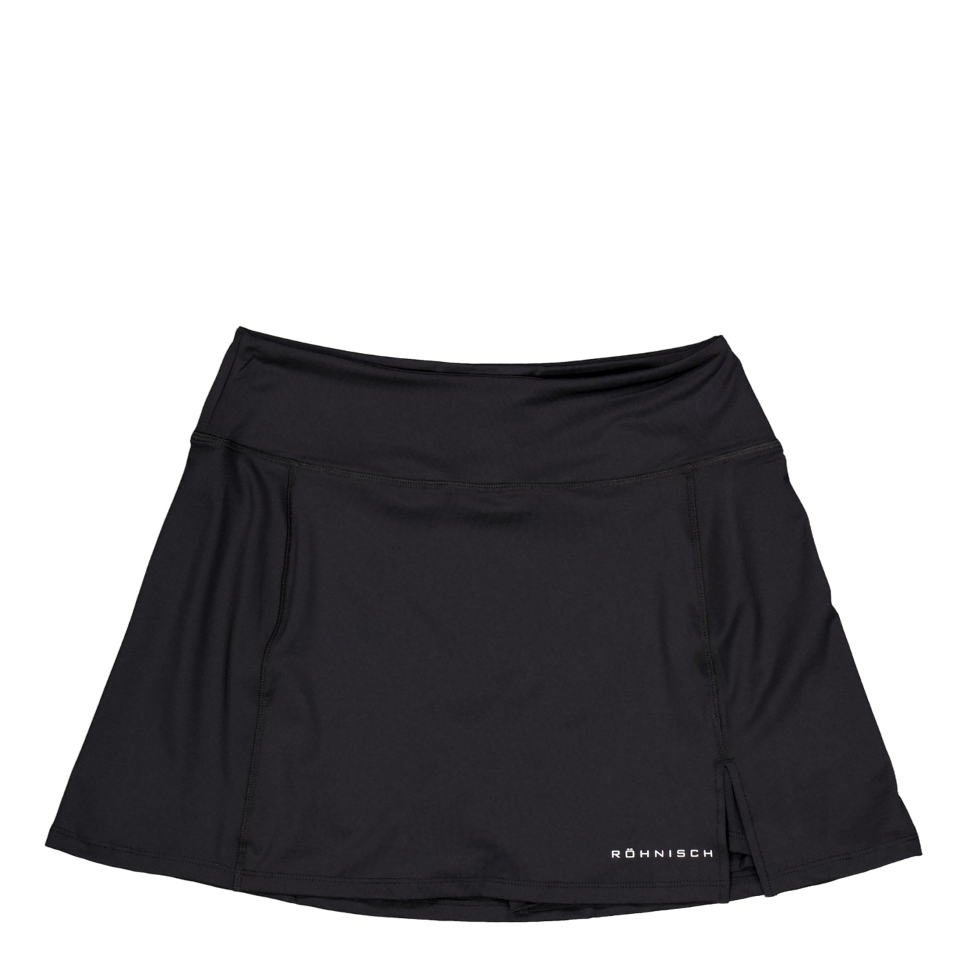 Court Jersey Skort Black