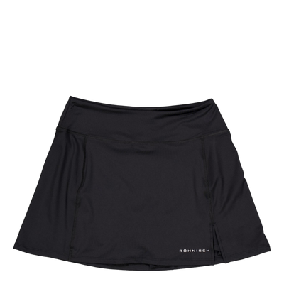 Court Jersey Skort Black